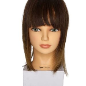 Lugg / Top Piece / Bang Brazilian Brunet Ombre & Balayage #4N-5N-7N 1/3 #4N-7N