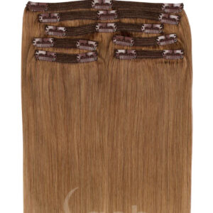 5 piece Clip In Hair Extensions color Malibu Ombre #10 #18