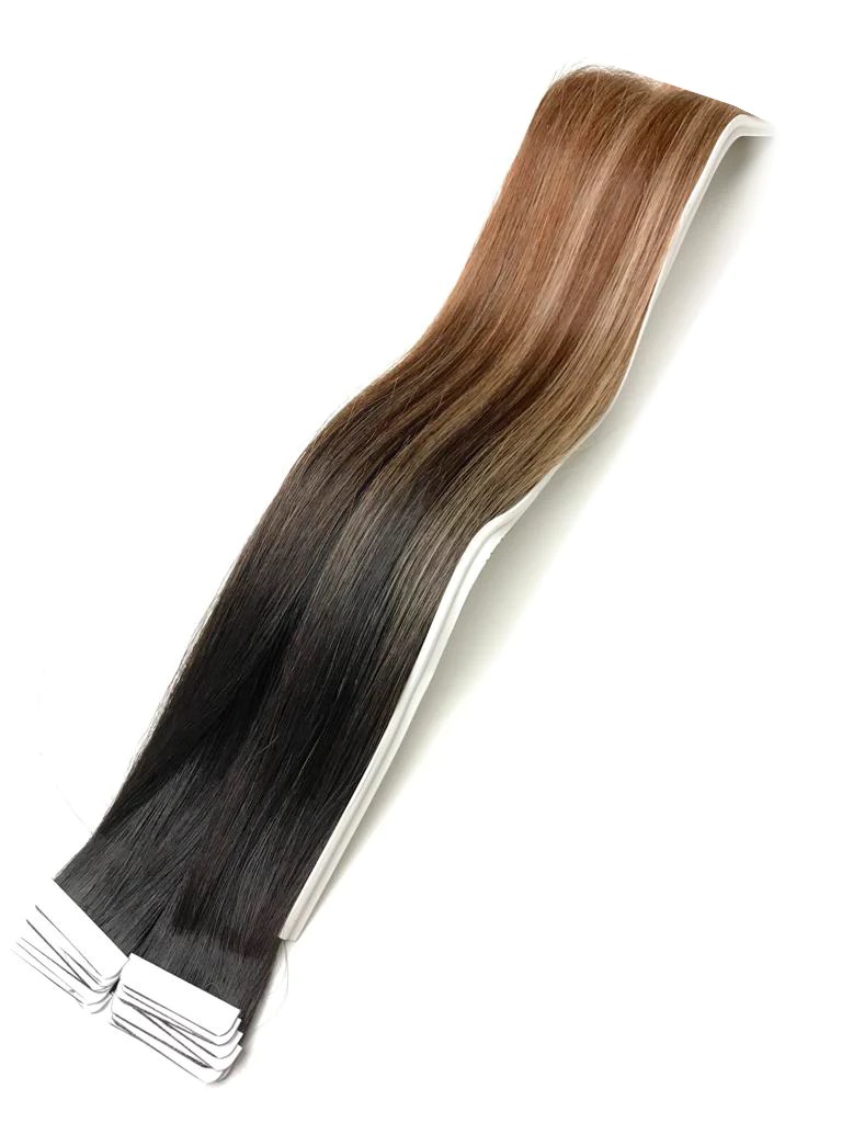 Tape Extensions - Dieago Ombre & Balayage #1B-6-7-1B-101 1/3 - Natural Hair
