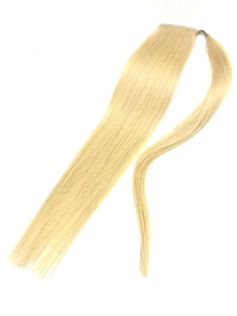 Ponytail - Straight Beach Blonde #613 - Natural Hair