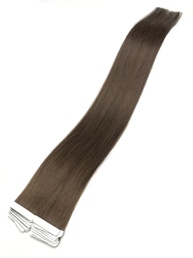 Tape Extensions - Loose Wave Ash Brown #5A - Natural Hair