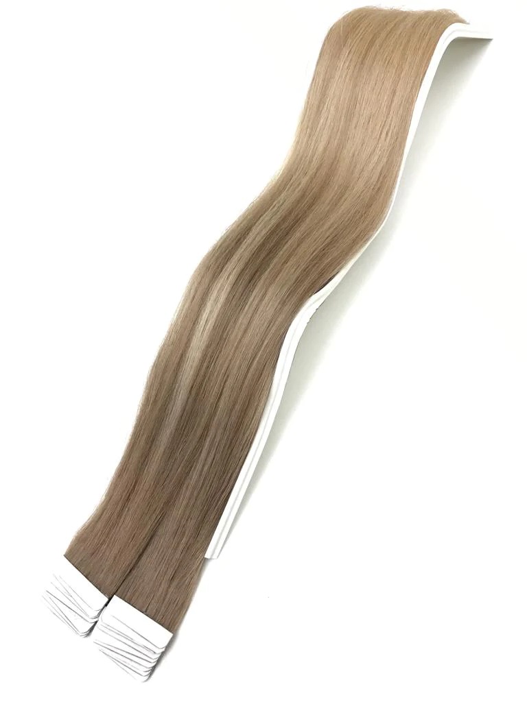 Tape Extensions - Ombre Balayage #6A 8A 6A 14 1/3 - Natural Hair