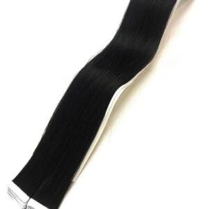 Tape Extensions - Jet Black #1 - Natural Hair