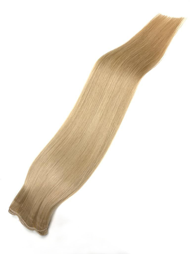 Hårträns/Weft - Human Golden Brown #12 - Natural Hair