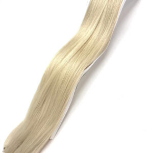 Hårträns/weft Human Icy Ash Blonde #61 - Natural Hair