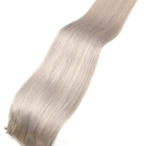 Hårträns /weft Human Silver Grey #7001 - Natural Hair