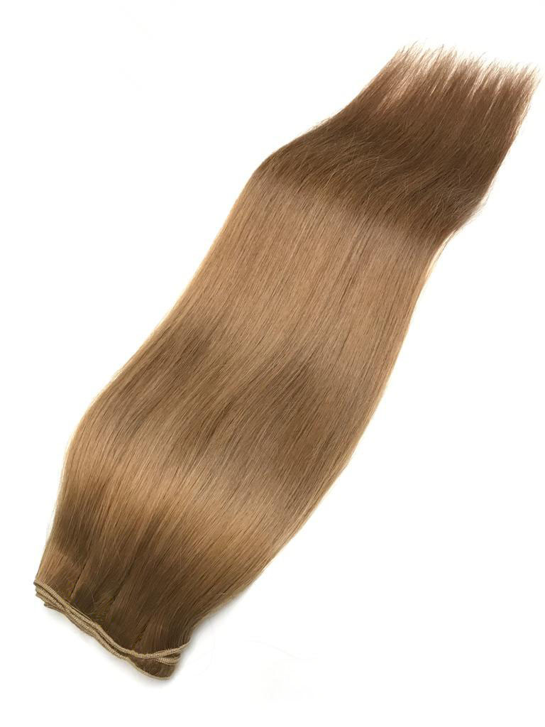 Hårträns /Weft- Human Medium Blonde #7N - Natural Hair
