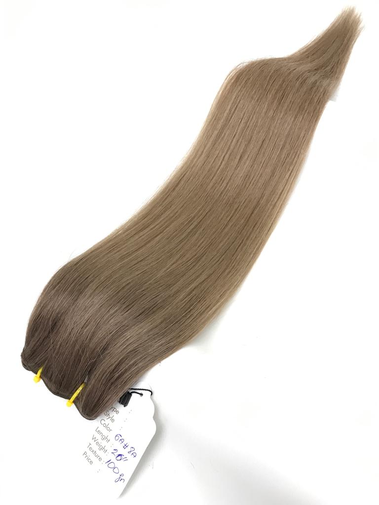 Hårträns/weft Human Ombre Balayage #6A-8A-613 - Natural Hair